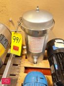 Flow-Max S/S Filter, Model: FM4X1 - Rigging Fee: $75