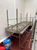 S/S Tables: 10’ x 30