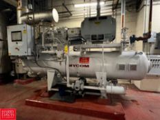 Mycom 450 HP Ammonia Screw Compressor, Model: 250VSD S, S/N: 2555326 with GE Safety Switch and Touch
