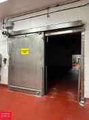 S/S Insulated Sliding Door: 8' x 5' - Rigging Fee: $750