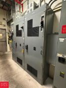 Allen-Bradley Centerline MCC, S/N: SNGXBZ447/3 with Horizontal Power 2,000 Amps, Vertical Power 300