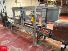 Bel Automatic Case Sealer, Model: 290T, S/N: 4811 with Touch Screen HMI and Allen-Bradley MicroLogix