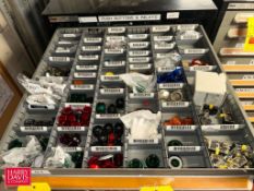 Light Lens Covers, Fuses, Wiring Blocks, Switches, E-Stop Buttons, Contactors and Seal Tight Fitting