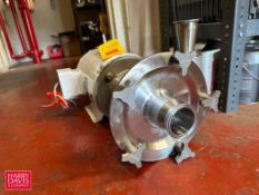 Fristam Centrifugal Pump with Baldor 10 HP 3,490 RPM Motor, Model: FPX732-165 - Rigging Fee: $100