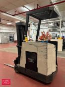 Crown 3,000 LB Capacity Stand-Up Electric Forklift, Model: 30RCTT-190, S/N: 1A117831, 180