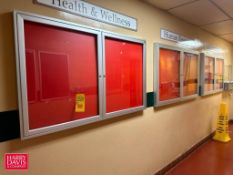 Wall Mounted Message Boards - Rigging Fee: $150