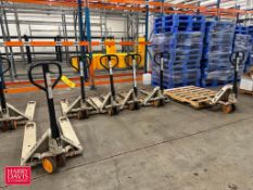 Hydraulic Pallet Jacks - Rigging Fee: $300