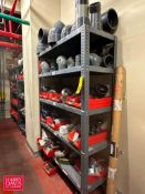 Assorted PVC Fittings, Steel Valves, Conduits, S/S Ball Valves, etc. and (3) Sections: Steel