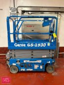 Genie Scissor Lift, Model: GS-1930 - Rigging Fee: $650