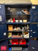 Assorted Abrasive Belts, Wheels and Parts Cabinet: 77