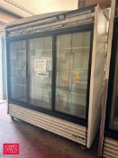 True Refrigerators with Sliding Glass Doors, Model: GDM-69 - Rigging Fee: $600