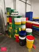 Plastic Pails and Dollies - Rigging Fee: $50