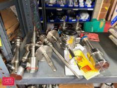 Assorted Anderson and Endress+Hauser S/S Temperature Probes and Pressure Gauges - Rigging Fee: $100