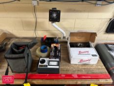 Monitor Arm, (2) Browning Bearings, 5V Insulation Tester, Alfa Laval Separator Heat Exchanger