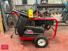 Honda Shark Portable 13 HP Pressure Washer with Hose and (3) Sprayers - Rigging Fee: $100