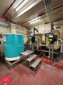 Chem-Aqua Water Softener System with (2) 400 Gallon Brine Tank with S/S Base, S/S Stairs, Meters