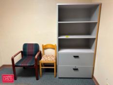 Chairs, Side Cabinets and Bookcase - Rigging Fee: $100