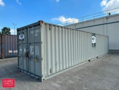 2014 Container: 40’, Model: TYC-110P with Remaining Contents - Rigging Fee: $1,500