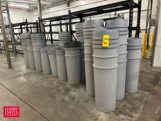 Tall Waste Receptacles - Rigging Fee: $300