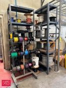 Assorted Wire, Cable, (2) Racks and Cart - Rigging Fee: $200