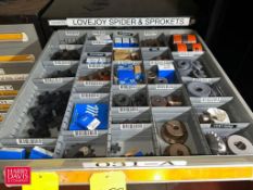 Assorted Sprockets, Including: Lovejoy, Martin - Rigging Fee: $150