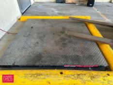 Rice Lake Rough Deck Pallet Scale: 4’ x 4' with Digital Display - Rigging Fee: $300