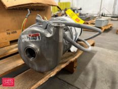 Centrifugal Pump with Baldor 5 HP Motor - Rigging Fee: $50