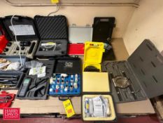 Bearing Fitting Kit, Oxygen Meter, Chemical Samples, WPG Ladder Lift, Assorted Wrenches and Hand