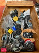 Carton Assorted Casters and Wheels - Rigging Fee: $50