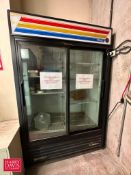TRUE 2-Glass Door Refrigerator, Model: GDM-45 - Rigging Fee: $150
