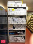 Boxes: Assorted Chart Recorder Charts and Shelf: 71