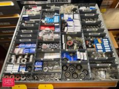 Assorted Bearings, Including: Nachi, ITC, General, Precision, NTN, AMI, MRC, Timken, SKF, NSK