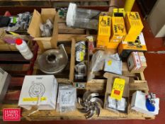 NEW GEA Valve Control Top, Cable Fittings, Pump Impeller and Head Cover, Nuts, Anderson Ink