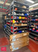 Separator Gears, Air Cylinders, Hardware and (7) Sections: Steel Shelving - Rigging Fee: $750