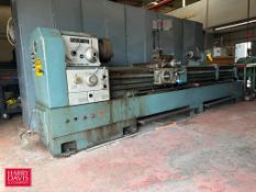 Goodway Metal Lathe, Model: GW-20120 with Digital Controls, Parts and Cart - Rigging Fee: $2,250