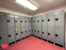 Locker Sections and Cabinet - Rigging Fee: $600