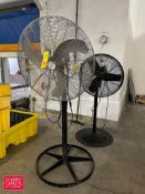 Pedestal Fans - Rigging Fee: $100