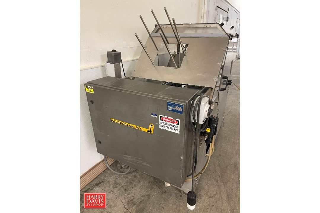 Econoseal E-2000 Carton Erector, Model: 7148, S/N: 7575 - Rigging Fee: $500 - Image 3 of 3