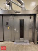 Hobart Natural Gas Rack Oven, Model: DRO2G, S/N: 68-0305306, 318,000 BTU/Hr - Rigging Fee: $4,500