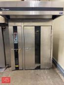 Baxter Natural Gas Rack Oven, Model: OV210G-M2B, S/N: 24-1004403, 290,000 BTU/Hr