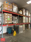 3-High x 1-Deep Medium Duty Bolt-Type Pallet Racking Sections, 8' Width x 12