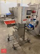 Quantum Dry Ingredient Granular Applicator, Model: QTGA-2, S/N: QTGA2180006, Mounted on Portable S/S