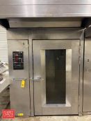 Hobart Natural Gas Rack Oven, Model: HBA2G, S/N: 24-1025209, 300,000 BTU/Hr - Rigging Fee: $4,500