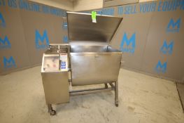 Daniels 500 lb. S/S Paddle Mixer, Model DMX Quad Action 500, with 33