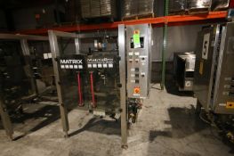 Matrix VFFS Bagger, Model PRO SERIES 201315R, SN SB08181, 208V, (Note: Missing PLC & Display),