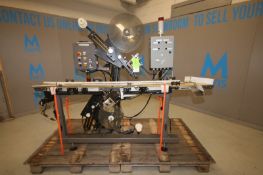 Code-In-Motion / Versapply In-Line Labeler,Model 1022-06040603, SN SO 07-147-03, with (2) Heads