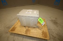 Carrol & Meynell 4 KVA Transformer,Model CMS4K/2888R1/1, SN 74050, Input/Output Volts 230 V, Range