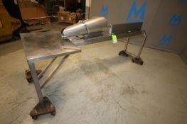 S/S Pneumatic Horizontal Bagging Table, Aprox. 8' L x 3' W x 32