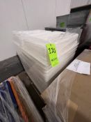 (37) GRAY LIDS, (24) WHITE INGREDIENT BINS, (47) BINS WITH DRAINS