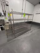 (3) WIRE RACKS (RIGGING & SIMPLE LOADING FEE $30.00) (NOTE: DOES NOT INCLUDE SKIDDING OR PACKAGING